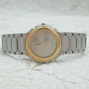 Vintage Yves Saint Laurent Watch | 33mm Dial | Two-Tone Datejust Stainless Steel